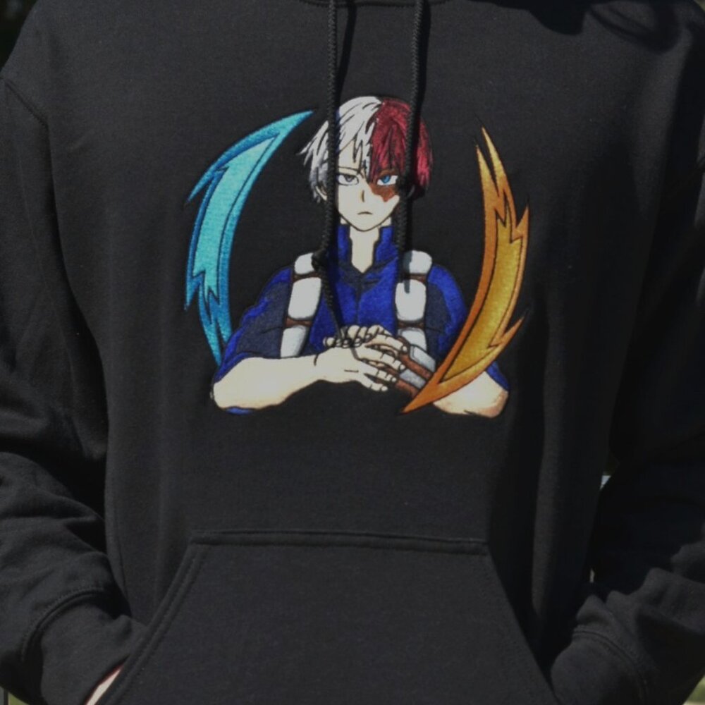 Shoto Todoroki Hoodie - Picture 4 of 4